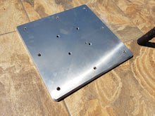 Load image into Gallery viewer, FIM Flexy Awning Silver powder-coated aluminum structure, canopy size 8 ft. deep and 10 ft. wide