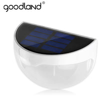 Load image into Gallery viewer, Goodland LED Solar Light Waterproof 6 LEDs Solar Lamp Garden Light Sensor Auto ON Wall Lamp
