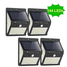 Load image into Gallery viewer, 144 -100 LED Solar Light Outdoor / Solar Lamp PIR Motion Sensor