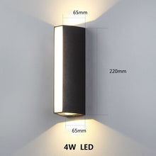 Load image into Gallery viewer, Modern LED Wall Light Outdoor