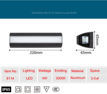 Load image into Gallery viewer, Modern LED Wall Light Outdoor