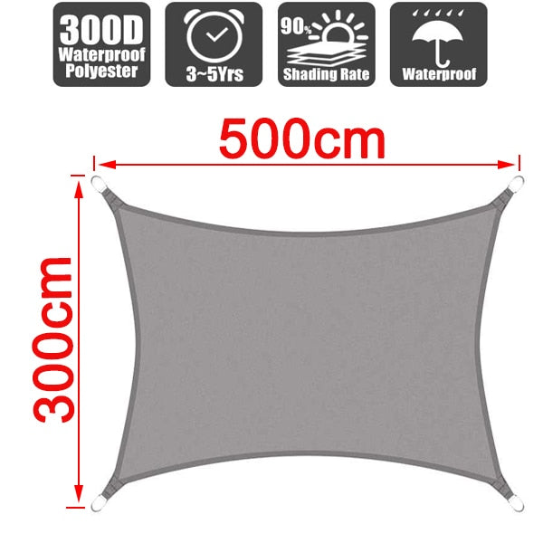 Waterproof Large Shade Sail