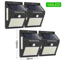 Load image into Gallery viewer, 144 -100 LED Solar Light Outdoor / Solar Lamp PIR Motion Sensor
