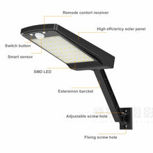 Load image into Gallery viewer, Powerful Remote Control Upgraded 56 LED Solar Light
